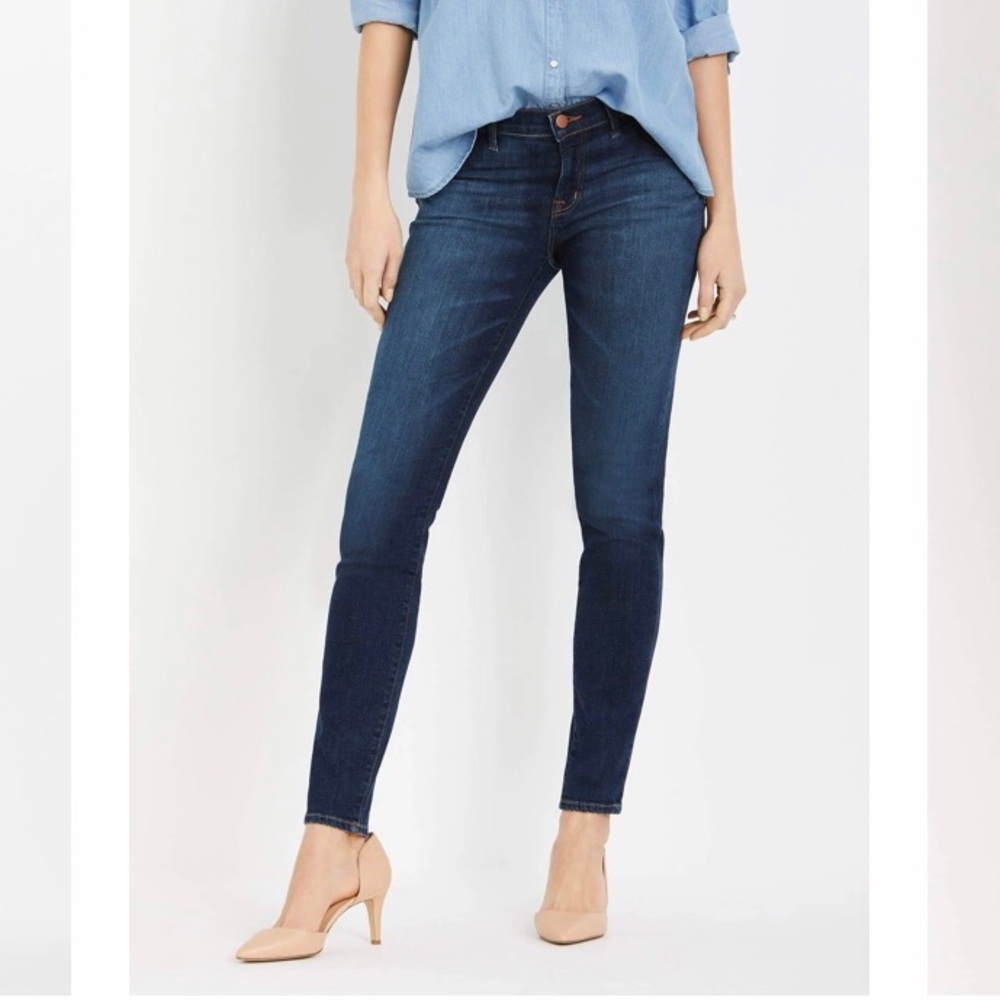 J Brand Dark Indigo Skinny Jeans